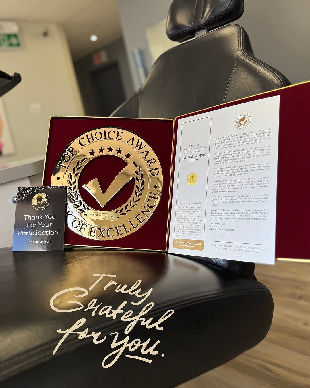 top choice award
